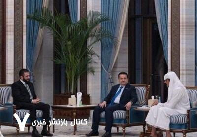 دیدار نخستوزیر عراق با رییس دولت موقت سوریه در دوحه دیدار نخستوزیر عراق با رییس دولت موقت سوریه در دوحه