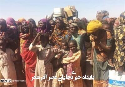 کشته شدن 55 غیرنظامی سودانی در گلوله باران «فاشر» کشته شدن 55 غیرنظامی سودانی در گلوله باران «فاشر»