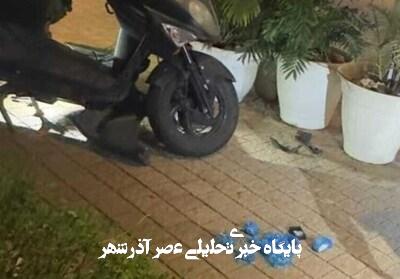 انفجار موتورسیکلت بمبگذاری شده در تلآویو انفجار موتورسیکلت بمبگذاری شده در تلآویو