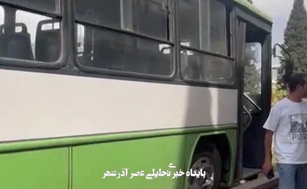 برخورد اتوبوس شهری با ۹ وسیله نقلیه به دلیل رفتار خطرناک یک جوان – خبرگزاری مهر | اخبار ایران و جهان برخورد اتوبوس شهری با ۹ وسیله نقلیه به دلیل رفتار خطرناک یک جوان – خبرگزاری مهر | اخبار ایران و جهان