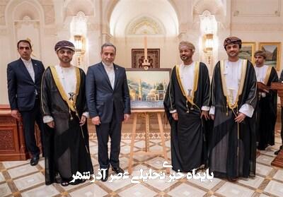 تمبر یادبود همکاری ایران و عمان رونمایی شد تمبر یادبود همکاری ایران و عمان رونمایی شد