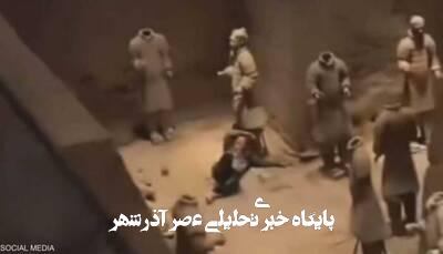 یک بیمار روانی دو مجسمه باستانی را نابود کرد و خندید! یک بیمار روانی دو مجسمه باستانی را نابود کرد و خندید!