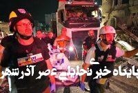 هلاکت و زخمی شدن بیش از ۲۰۰ صهیونیست در حملات موشکی ایران هلاکت و زخمی شدن بیش از ۲۰۰ صهیونیست در حملات موشکی ایران