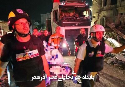 هلاکت و زخمی شدن بیش از ۲۰۰ صهیونیست در حملات موشکی ایران هلاکت و زخمی شدن بیش از ۲۰۰ صهیونیست در حملات موشکی ایران