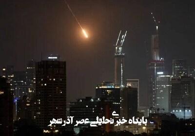 عبور موشکهای ایرانی از سامانه پدافندی و اصابت به قلب تل آویو عبور موشکهای ایرانی از سامانه پدافندی و اصابت به قلب تل آویو