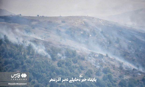 تصاویر: آتش‌سوزی پارک ملی گلستان