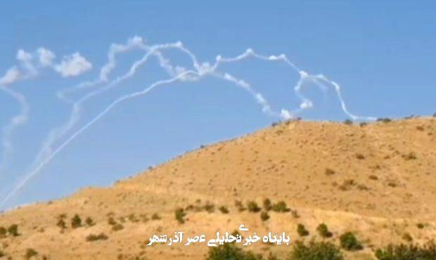 ببینید / درگیری پدافند کرمانشاه با پرتابهها در آسمان منطقه دینور ببینید / درگیری پدافند کرمانشاه با پرتابهها در آسمان منطقه دینور