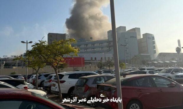 رادیو ارتش اسرائیل: ایران بزرگترین موج موشکها را در ۴۸ ساعت اخیر شلیک کرد، شامل ۲۰ تا ۳۰ موشک / الحدث ۷ نقطه در اسرائیل مورد اصابت موشکهای ایرانی قرار گرفت / کانال ۱۲ اسرائیل: یک موشک به ساختمانی در مرکز تل آویو برخورد کرد و باعث ویرانی گسترده شد / الحدث: ۳۰ نفر زخمی شدند / پلیس تل آویو: یک برج هدف موشک قرار گرفت و به ساختمانهای مجاور در قلب تل آویو آسیب رساند رادیو ارتش اسرائیل: ایران بزرگترین موج موشکها را در ۴۸ ساعت اخیر شلیک کرد، شامل ۲۰ تا ۳۰ موشک / الحدث ۷ نقطه در اسرائیل مورد اصابت موشکهای ایرانی قرار گرفت / کانال ۱۲ اسرائیل: یک موشک به ساختمانی در مرکز تل آویو برخورد کرد و باعث ویرانی گسترده شد / الحدث: ۳۰ نفر زخمی شدند / پلیس تل آویو: یک برج هدف موشک قرار گرفت و به ساختمانهای مجاور در قلب تل آویو آسیب رساند