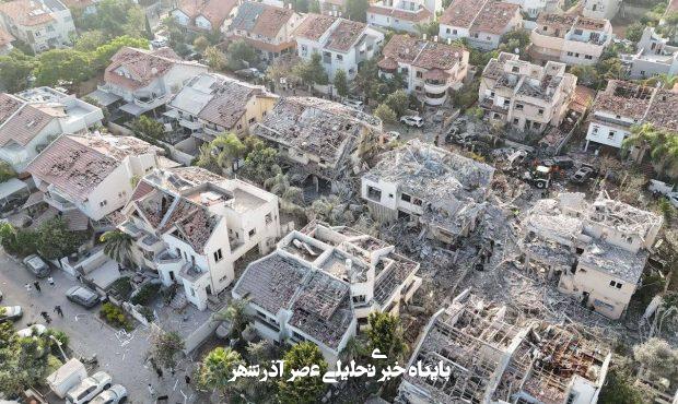 ببینید / نمای هوایی از حیفا بعد از اصابت موشکهای ایرانی ببینید / نمای هوایی از حیفا بعد از اصابت موشکهای ایرانی