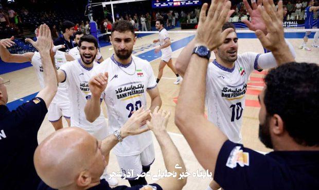 پایان هفته دوم لیگ ملتهای والیبال برای ایران با برتری برابر هلند پایان هفته دوم لیگ ملتهای والیبال برای ایران با برتری برابر هلند