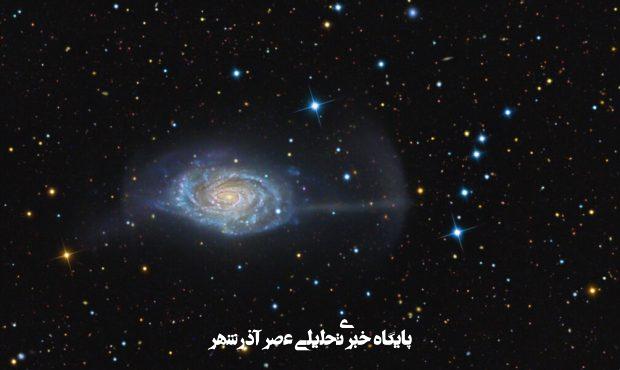 چتر عظیمی که در آسمان باز شده / عکس روز ناسا