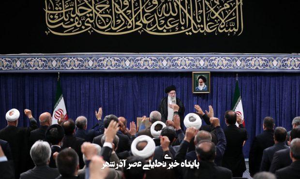 تصاویری از دیدار مسئولان قوه قضاییه با رهبر انقلاب/ کاظم صدیقی هم در این دیدار حضور داشت