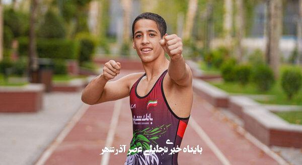 کسب مدال جهانی کشتی گیر ایرانی بیخبر از فوت پدر! کسب مدال جهانی کشتی گیر ایرانی بیخبر از فوت پدر!