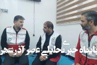بازدید معاون استاندار یزد از محل استقرار تیم امدادی جمعیت هلالاحمر یزد در مسیر نجف به کربلا بازدید معاون استاندار یزد از محل استقرار تیم امدادی جمعیت هلالاحمر یزد در مسیر نجف به کربلا