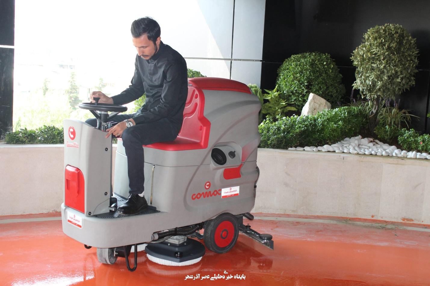 خرید انواع زمین شوی اسکرابر دستی و سرنشین دار از اتحاد صنعت صدرا