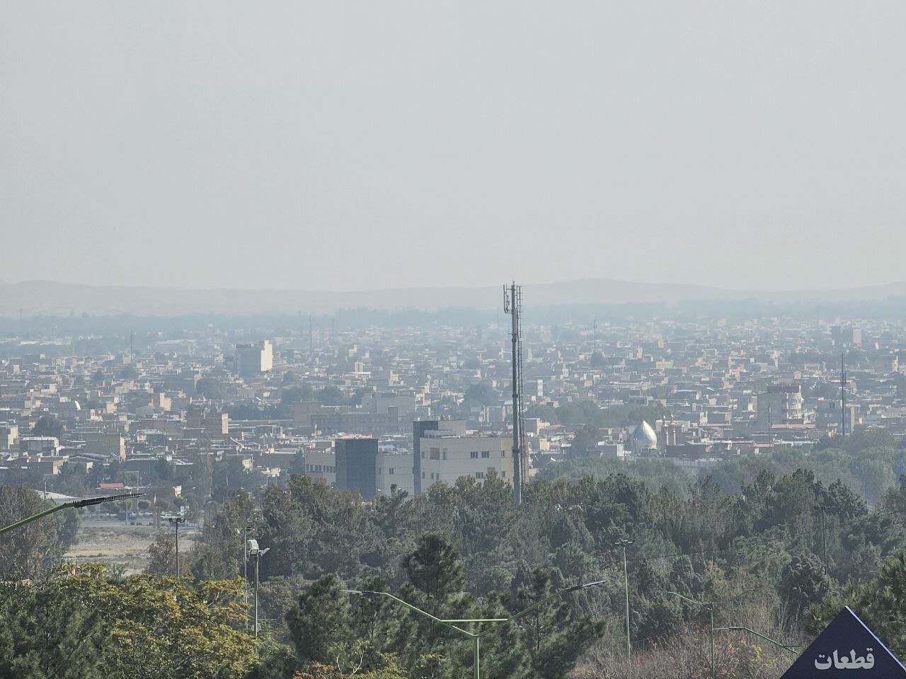 آلودگی هوا دوباره میهمان ارومیه شد 2 هوا دوباره میهمان ارومیه شد
