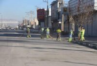 آغاز پاکسازی و ساماندهی ورودی‌های شهر ارومیه در راستای طرح‌های استقبال از بهار