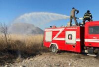 مهار آتش‌سوزی حاشیه پارک ملی دریاچه ارومیه